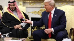 استقبال حافل بالبيت الأبيض.. ماذا قال بن سلمان وترمب عن اتفاقيات أبراهام؟